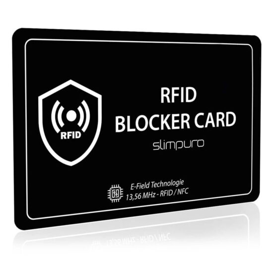 Slimpuro RFID blokovací karta s rušivým signálem
